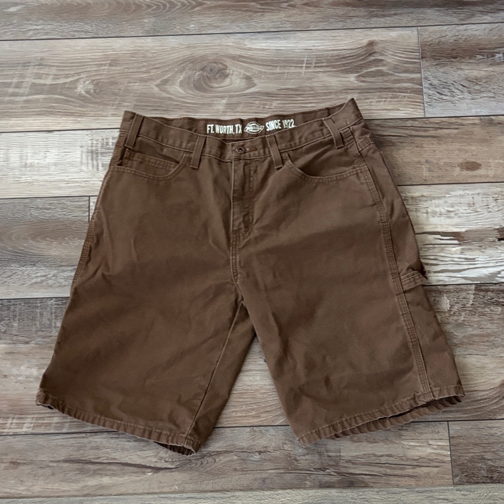Dickies Brown Men's Relaxed Shorts
